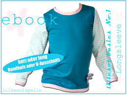 Gerade, wenn es mal schnell gehen muss, ist diese sammlung eine fantastische und nützliche hilfe. Schnittmuster Ebook Longsleeve Shirt Fur Kinder Jungs Madchen
