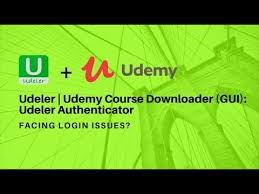 Udeler Udemy Course Downloader Gui Udeler Authenticator Youtube