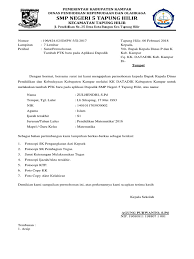 (download contoh) surat permohonan dari kepala sekolah ke kepala dinas pendidikan setempat. Sk Permohonan Ptk Baru Pdf