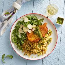 Try a new recipe every day. Panko Chicken Breast With Arugula And Provolne Thyme And Sesame Crusted Chicken Thighs Recipe Crusted Be The First To Rate Review Jebb Bak