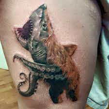 Bear Shark Octopus Animal Tattoo Tattoos Animals