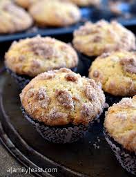 Pin On Sour Cream Coffee Cake Muffins