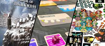 The game also comes with an asymmetric multiplayer mode for up to 4 players. Ka News Space Darkness And Fresh Mint Upcoming Kickstarter Board Games September 2019