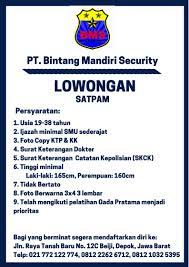 Dirangkum dari laman resmi bca, berikut 27 formasi lowongan kerja bank bca untuk lulusan sma hingga s2. Bintang Mandiri Security Twitter àªªàª° Lowongan Kerja Pt Bintang Mandiri Security Dibutuhkan Segera Tenaga Satuan Pengamanan Daftarkan Diri Anda Segera Lowongankerja Lowongan Satpam Https T Co R4kbsnzfbw
