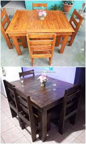 Dining Furniture Designing In The House Is Always The Best Option That Would Bring So Amazing Look In The Whole I Wood Pallets Pallet Furniture Wood Pallet Art