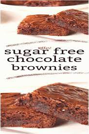Sugar Free Chocolate Brownies Sugar Free Chocolate Brownies Chocolate Brownies Sugar Free Recipes