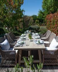 The Stradbroke Dining Table Is Made From Reclaimed Pine And Modelled On A Traditional Farm Reclaimed Pine Dining Table Outdoor Settings Outdoor Furniture Sets