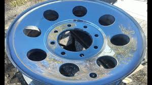 How To Sand And Polish Aluminum Rim To Mirror Finish Youtube