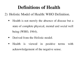 Lecture Two Basic Concepts In Health Promotion Dr J Sitali Ppt Download