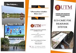Collected via the company's high rainfall syfonic gutter inlets. Eco Care For Drainage System Centre For Advanced Composite Materials Cacm