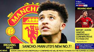 Wayne rooney has urged borussia dortmund winger jadon sancho to snub overtures from manchester united and continue to build his career in germany. Jadon Sancho Man Utd S New No 7 Transfer Update Youtube