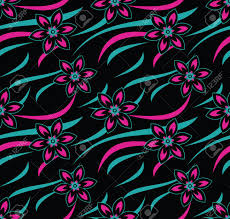 Silk floral shorts, $68, and neon yellow top, $78, from nordsrom. Seamless Vector Neon Floral Wallpaper Royalty Free Cliparts Vectors And Stock Illustration Image 102735640