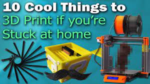 Things to make with a 3d printer. 10 Cool Things To 3d Print While You Re Stuck Indoors Youtube