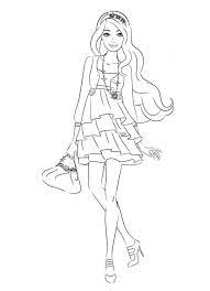 Barbie Fashion Coloring Pages Barbie Coloring Pages Disney Princess Coloring Pages Unicorn Coloring Pages
