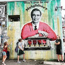 How long does it take to fly? Mr Rogers Mural Austin Tx Address Who Painted It