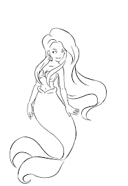 How To Draw Mermaids Mermaid Drawings Mermaid Sketch Drawings