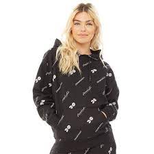 Buy Crosshatch Womens Seaways Hoodie Black