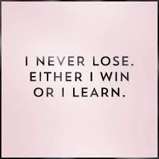 Win Or Learn I Never Lose Learning Home Decor Decals