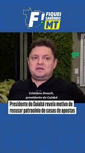 Mesmo sem patrocinador m&aacute;ster h&aacute; quase dois anos, o Cuiab&aacute; segue sem previs&atilde;o de preencher o principal espa&ccedil;o comercial da camisa., Segundo o presidente Cristiano Dresch, o clube optou por n&atilde;o ...