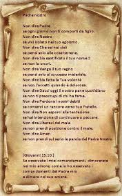 Dacci oggi il nostro pane quotidiano. Padre Nostro La Revisone Di Papa Bergoglio Da Cosa Parte