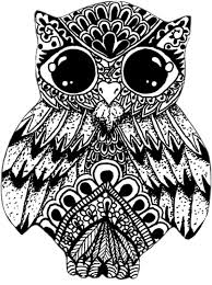 Magatsu mandala, a location in magatsu inaba in persona 4. Owl Eule Mandala Ausmalen Sticker By Magicgirl632