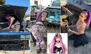 Model reveals how becoming a mechanic while flaunting her girly side led to  sexual assault | Daily Mail Online