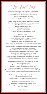 Enjoy Life With Your Children The Last Time Printable The Things I Love Most Mother Poems My Children Quotes Quotes For Kids