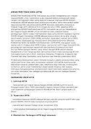 Doc Asean Free Trade Area Fathul Hilal Academia Edu