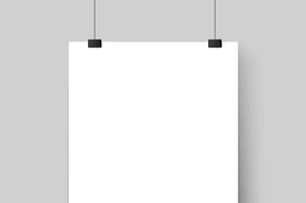 $26.99 previous price $26.99 30% off 30% off previous price $26.99 30% off. Blank White Poster Template Affiche Paper Sheet Hanging On Wall Vec By Tartila Thehungryjpeg Com