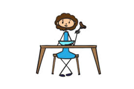 Download Stick Women Eating Svg Cut Files Download Svg Silhouette Woman PSD Mockup Templates