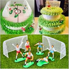 40th birthday decorations & supplies. Soccer Football Cake Topper Decorations Birthday Cake Decorating 8 Pcs Set Ebay