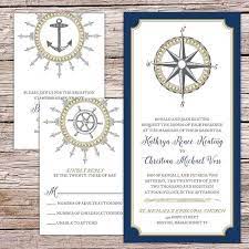 Custom Compass Rose Nautical Wedding Invitations Nautical Wedding Invitations Nautical Wedding Nautical Wedding Theme