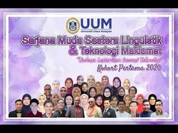 Jangan lepaskan peluang ini, tempat adalah terhad. Ijazah Sarjana Muda Sastera Linguistik Dan Teknologi Maklumat Uum 2020 Youtube
