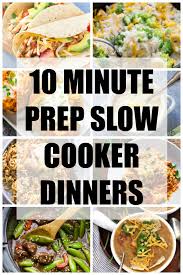 A super quick and easy side dish that's perfect for any barbecue or summer gathering. 10 Minute Prep Slow Cooker Dinners Kristine S Kitchen