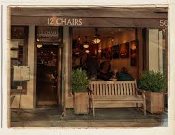 12 Chairs Cafe 56 Macdougal At Houston Middle Eastern Food Recommended By Alla Cafe Chairs Cafe Nyc Nyc Bars