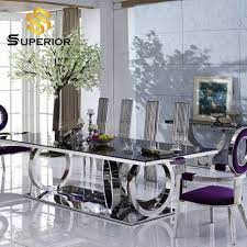 Shop for black glass top dining table online at target. China Modern Black Glass 1 8m Size Dining Table For Apartment Furniture China Dinner Table Dining Furniture