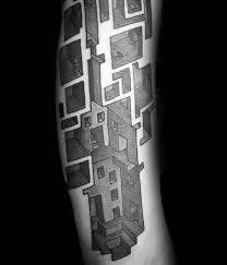 Get lost in complex ink inspiration with the top 70 best maze tattoo designs for men. 70 Labyrinth Tattoo Designs Fur Manner Geometrische Puzzle Tinte Ideen Mann Stil Tattoo Maze Tattoo Tattoo Designs Men Dot Work Tattoo
