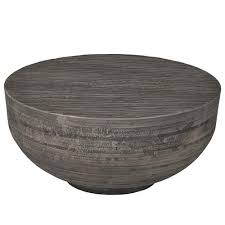 These tables are specially designed for placing refreshments such as coffee and other it is one of the best wooden round coffee tables with a 30inch diameter top. Brenna Modern Classic Weathered Grey Hardwood Round Round Coffee Table 21 W 30 W Kathy Kuo Home