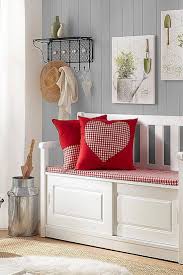 H O C K Kissen Huttenzauber Karo Mit Herz 50 50 Cm Kaufen Haus Deko Einrichtungsideen Und Landhausstil