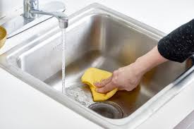 Our video explains how to clean a kitchen sink in easy steps. How To Polish A Stainless Steel Sink With Flour Kitchn