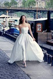 The Hottest Wedding Trend 50 Bridal Pantsuits Weddingomania As bridal wear is evolving, so is what guests are wearing, lein founder and designer meredith stoecklein tells tzr. the hottest wedding trend 50 bridal