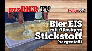 Weswegen ich es immer gerne bei den bühnenshows der science busters verwende. Flussiger Stickstoff Macht Biereis Browar Profesja Probier Tv