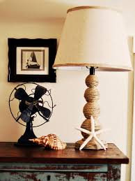 First, we need to take a look at the before. How To Make A Nautical Themed Lamp Hgtv