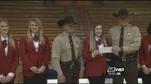 Silo High School Students Make Donations To Bryan County Sheriff S Office High School High School Students School
