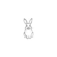 Great tattoos beautiful tattoos body art tattoos tatoos ink tattoos arrow tattoos white rabbit tattoo rabbit tattoos the lone ranger. House Rabbit Rubber Stamps Rubberhedgehog Com 8 Liked On Polyvore Bunny Tattoos Animal Tattoos