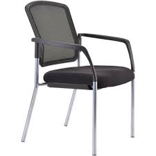 Maple mesh office chair modern ergonomic executive visitor chair high back arm chairs oversized seat cushion home&office c30 black. Buro Lindis Visitor Chair 4 Leg Base Mesh Back Elastic Iii Fabric Arms Black Sba Office National