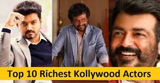 Which actor has powerful fans in world? Top 10 Richest Kollywood Actors In India Top List