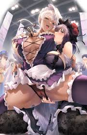 Rule 34 - 2girls Akaza Chacha Being Watched Breasts Comic Con Cosplay  Costume Crossover Dark-skinned Female Dark Skin Embarrassed Exhibitionism  Exhibitionist Female Femalefemale Female Focus Gainoob Highres Interracial  Interracial Yuri Kitagawa Marin