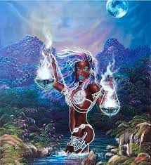 Libra Goddess Painting By Jeffrey Maddex