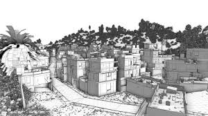 Favela Procedural Buildings 728x409 Making Of Favela 3d Architectural Visualization Architecture City Model